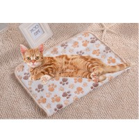 Wholesale Cute Dog Cat Pet Bed Sofa Bed Pet House Soft Blanket Bed Mat