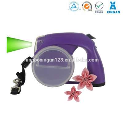 customized led leash ,waterproof LED smart retractable dog collar and leash